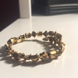 Gold Alex and Ani Bangle